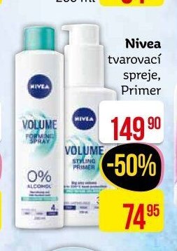 Nivea tvarovací spreje, Primer