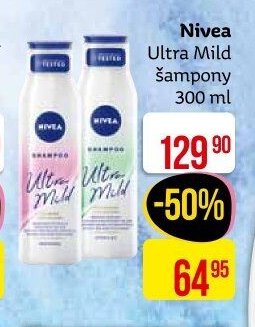 Nivea Ultra Mild šampony 300 ml