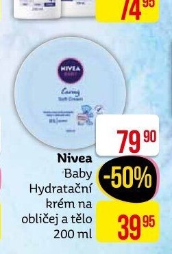 Nivea Baby Hydratační krém na obličej a tělo 200 ml