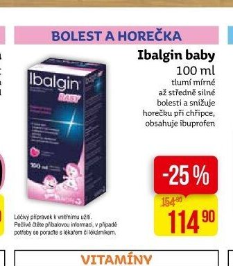 Ibalgin baby 100 ml