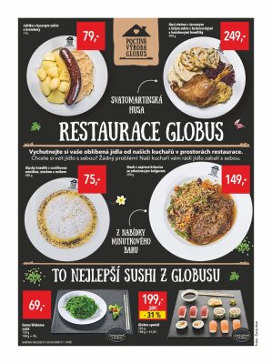 akční leták Globus 11.11.2021-17.11.2021