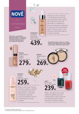 akční leták dm drogerie 11.11.2021-1.12.2021
