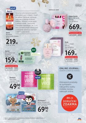 akční leták dm drogerie 11.11.2021-1.12.2021