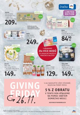 akční leták dm drogerie 11.11.2021-1.12.2021