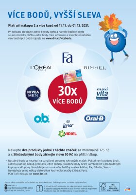 akční leták dm drogerie 11.11.2021-1.12.2021