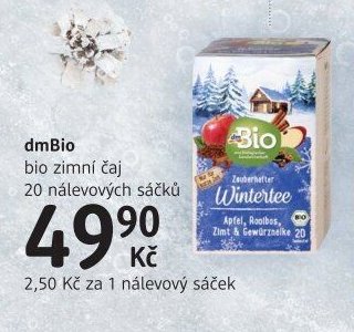 dmBio bio ovocný čaj