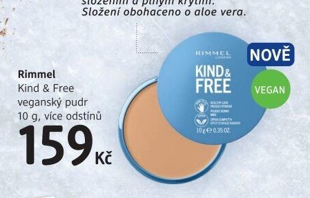 Rimmel Kind & Free veganský pudr