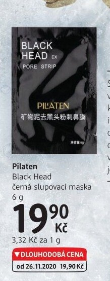 Maska na černé tečky Pilaten