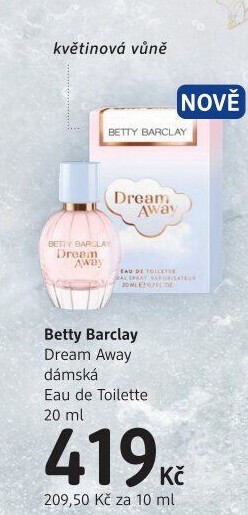 Toaletní voda dámská Dream Away Betty Barclay