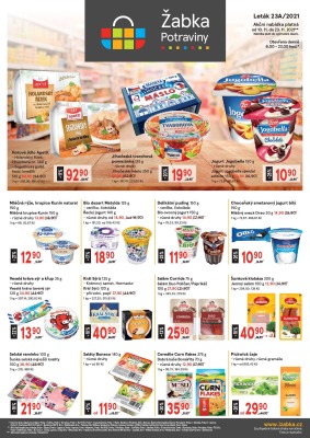akční leták Žabka 10.11.2021-23.11.2021