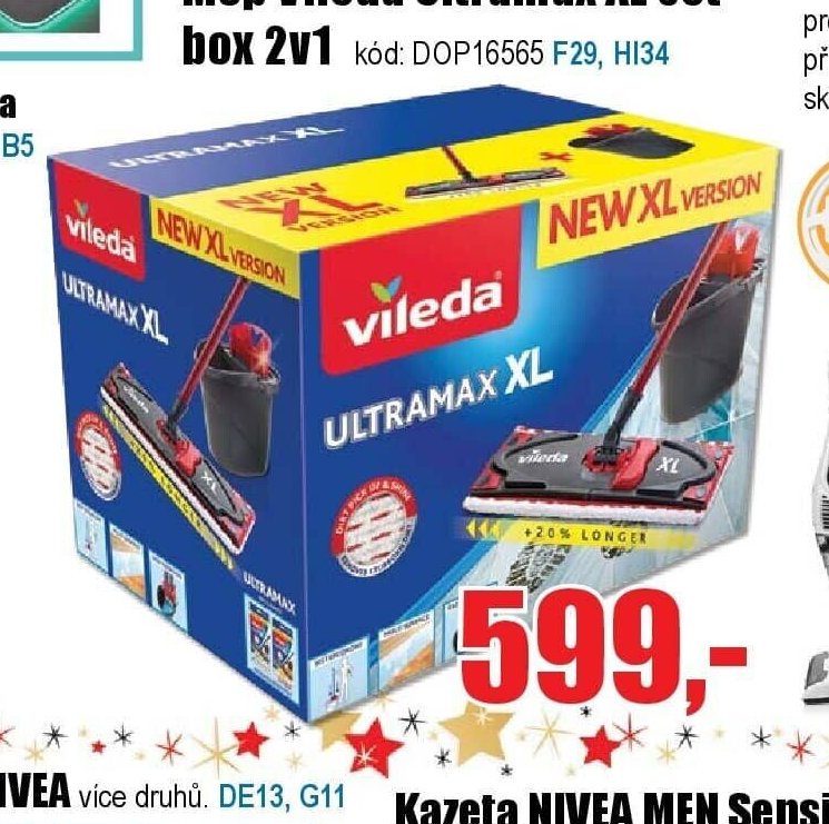 Mop Vileda Ultramax XL set box 2v1