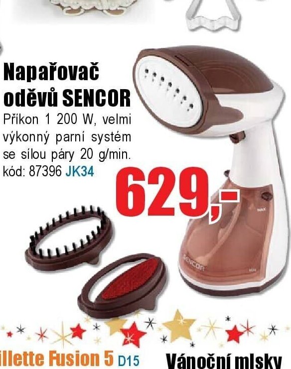 Napařovač oděvů SENCOR