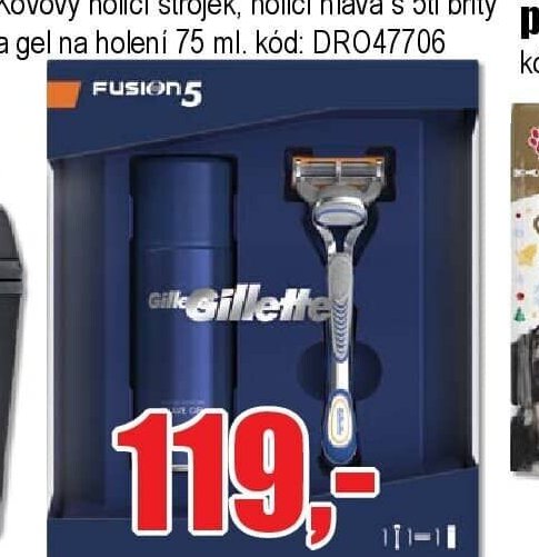 Kazeta Gillette Fusion 5