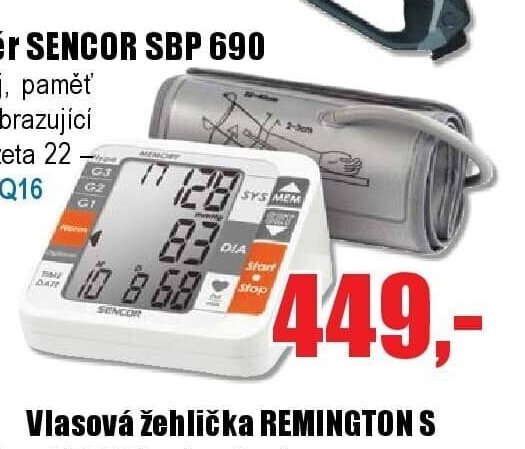 Pažní tlakoměr SENCOR SBP 690