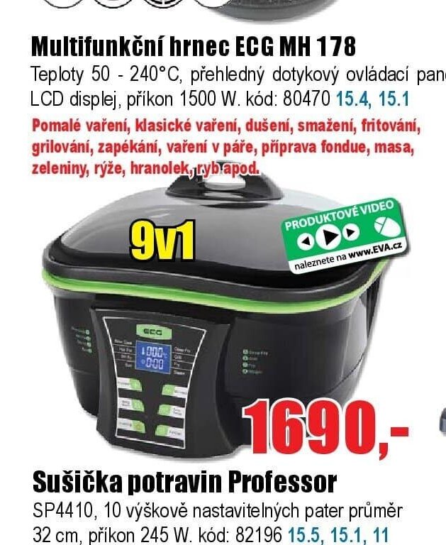 Multifunkční hrnec ECG MH 178