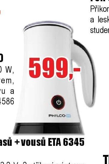 Pěnič mléka PHILCO