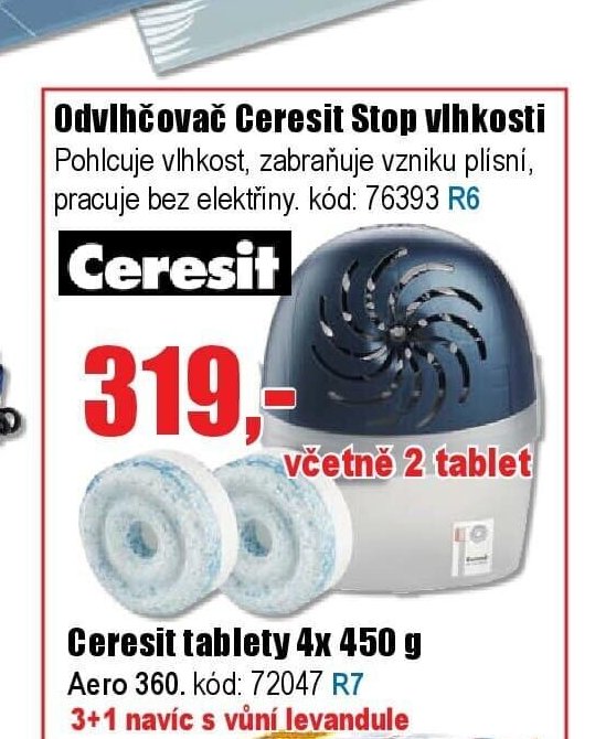 Odvlhčovač Ceresit Stop vlhkosti