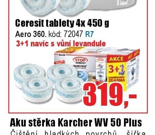Ceresit tablety 4x 450 g