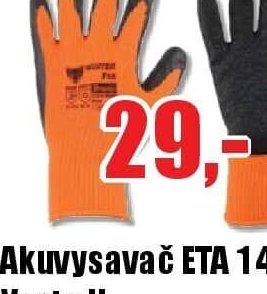 Zateplené pracovní rukavice