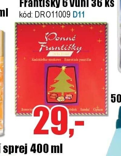 Františky 6 vůní 36 ks