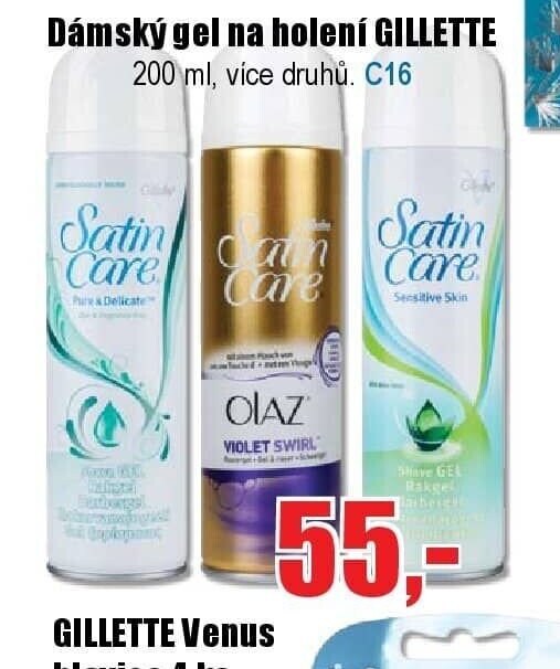 Dámský gel na holení GILLETTE