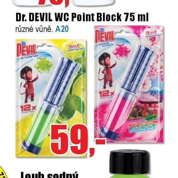 Dr. DEVIL WC Point Block 75 ml