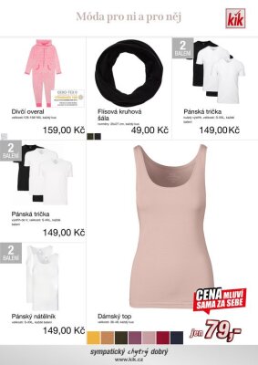 akční leták Kik textil 10.11.2021-19.11.2021