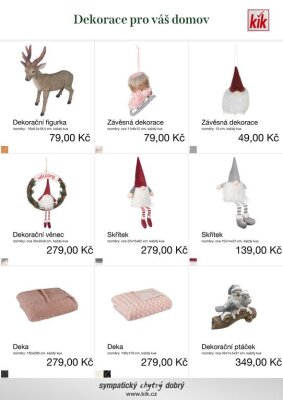 akční leták Kik textil 10.11.2021-19.11.2021