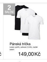 Pánská trička