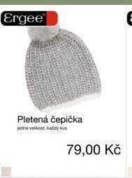 Pletená čepička