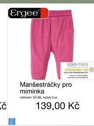 Manšestráčky pro miminka