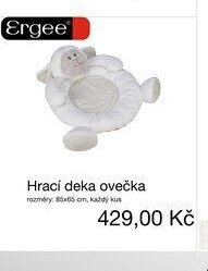 Hrací deka ovečka