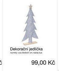 Dekorační jedlička