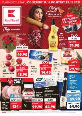 akční leták Kaufland 17.11.2021-23.11.2021