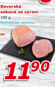 Sekaná bavorská se sýrem Kostelecké uzeniny