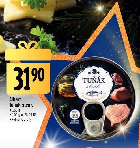Tuňák steak Albert