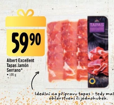 Albert Excellent Tapas Jamón Serrano*