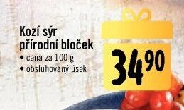 Kozí sýr přírodní bloček