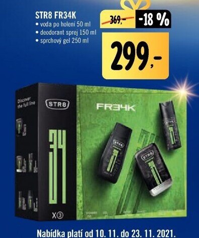 Dárková kazeta STR8 FR34K