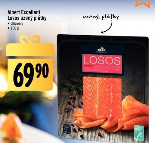 Losos uzený Albert Excellent