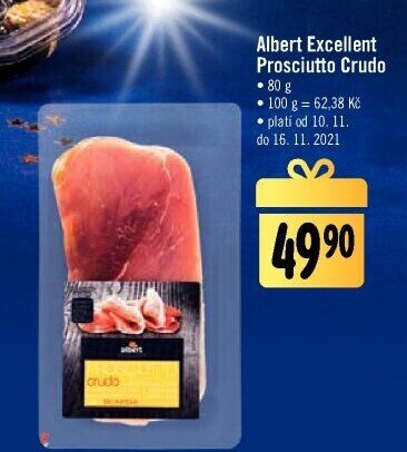 Šunka Prosciutto Crudo Albert Excellent