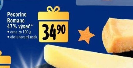 Sýr Pecorino Romano 47%