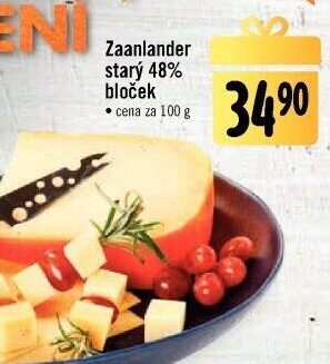 Sýr Zaanlander starý 48 %