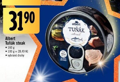 Tuňák steak Albert