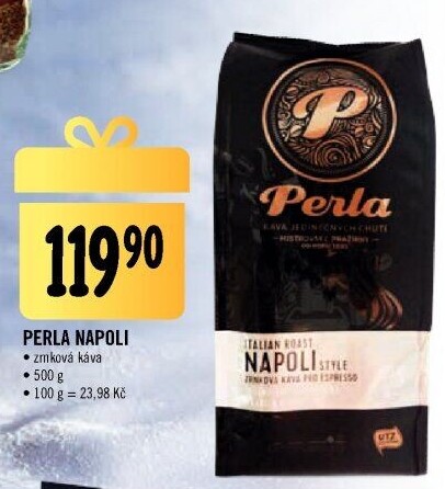 Zrnková káva Napoli AH Perla