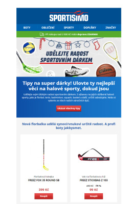 akční leták Sportisimo 14.11.2021-19.11.2021