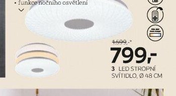 LED stropní svítidlo