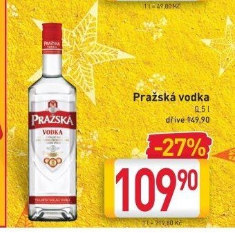Pražská vodka