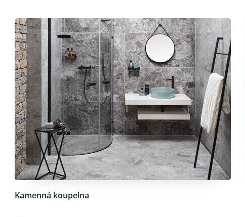 Kamenná koupelna