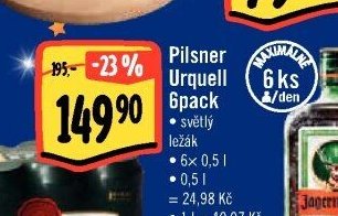 Pilsner Urquell 6pack